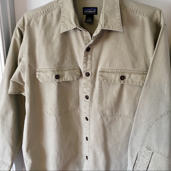 patagonia canvas shirt